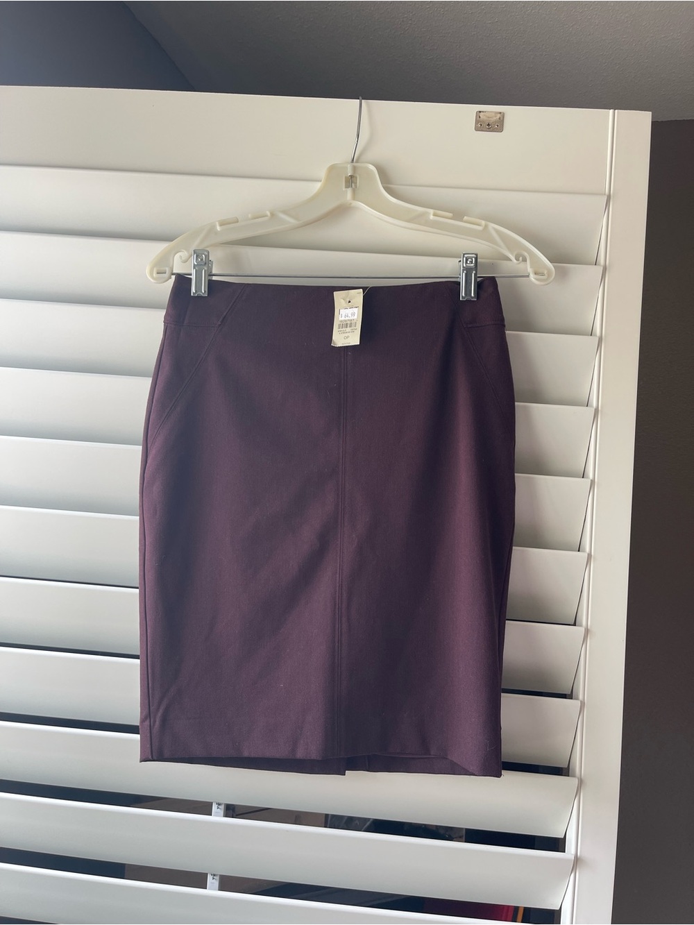 LOFT Plum Pencil Skirt